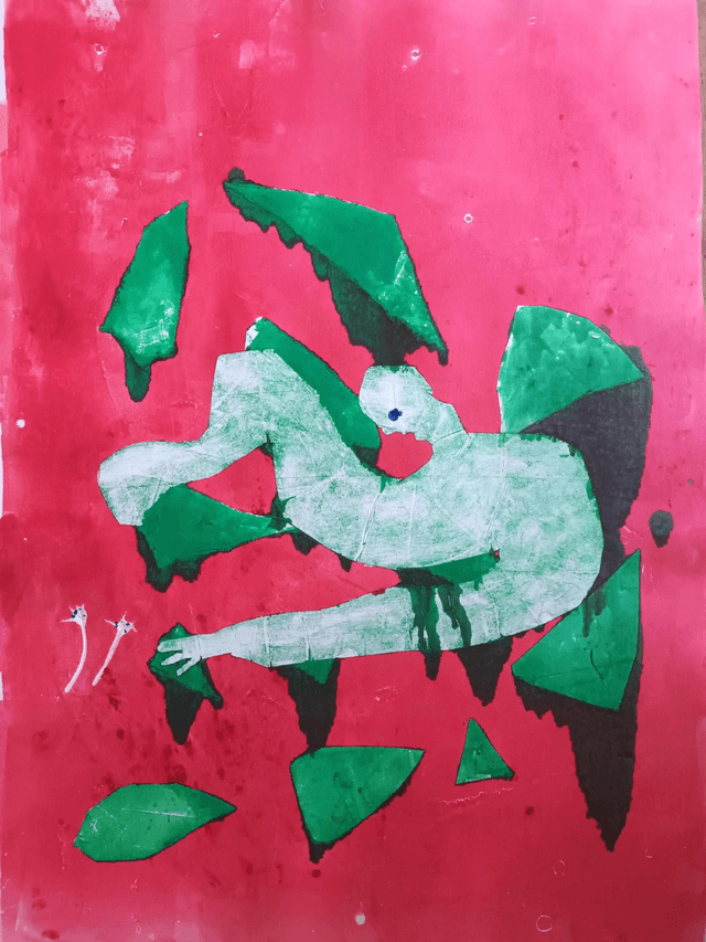 &quot;Out of Leaves&quot; by Jude Montague. Edition of one. 