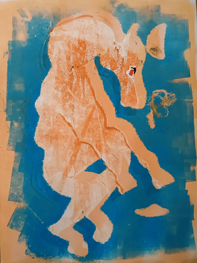 &quot;Horse 6&quot; by Jude Montague. Edition of one. 