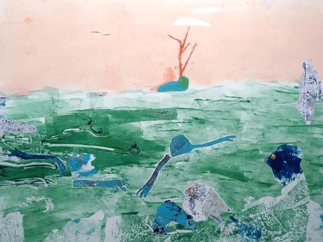 &quot;Sea Monks&quot; by Jude Montague. Edition of one. 